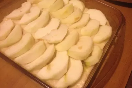Яблочный кухен на белом вине: шаг 5