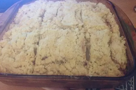 Яблочный кухен на белом вине: шаг 7