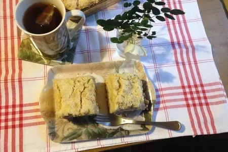 Яблочный кухен на белом вине: шаг 8