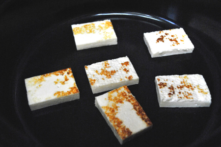 Антипасти из гриль-сыра с печенью трески «mr cheese»: шаг 5