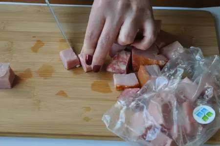Канапе с мясным ассорти «окраина»: шаг 2