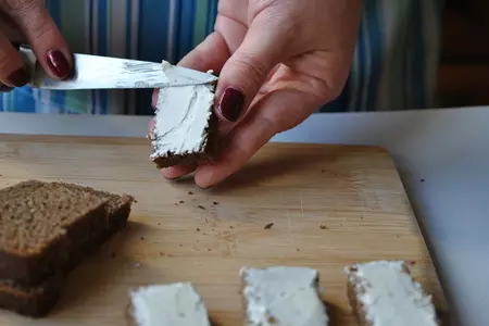 Канапе с мясным ассорти «окраина»: шаг 4