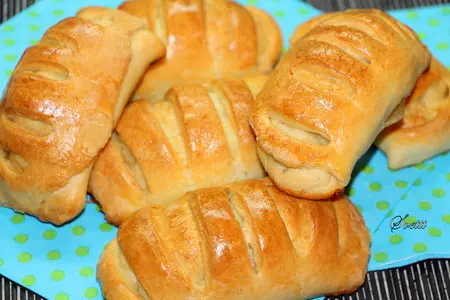 Бабулины пирожки с яблоками: шаг 8