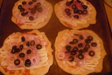 Пицца с кальмарами: шаг 6