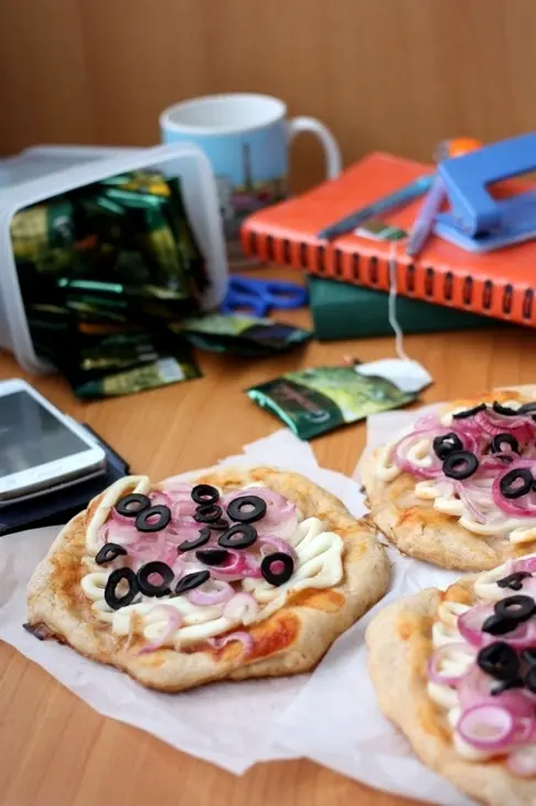 Пицца с кальмарами: шаг 7