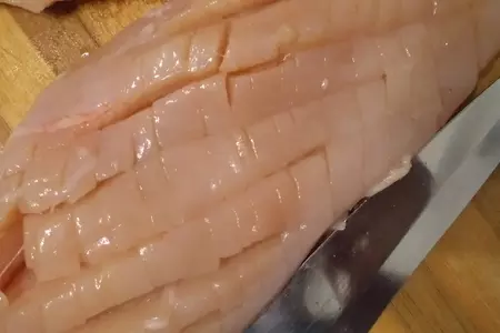 Котлеты куриные, праздничный ужин для двоих  "служебный роман": шаг 1