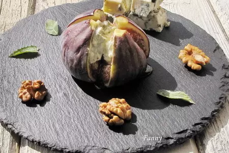 Фиговая закуска с сыром и медом: шаг 3