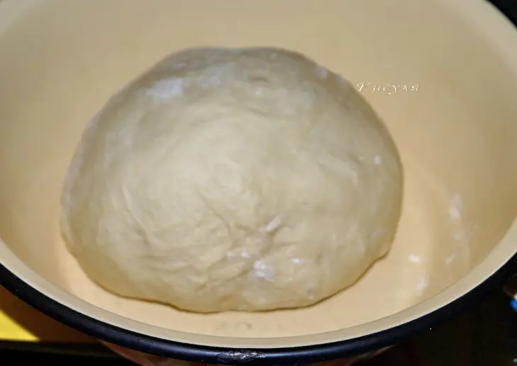 Мраморный пирог с корицей и глазурью: шаг 3