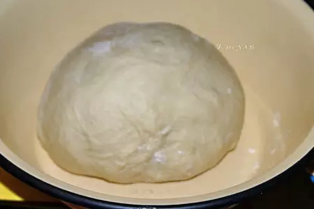 Мраморный пирог с корицей и глазурью: шаг 3