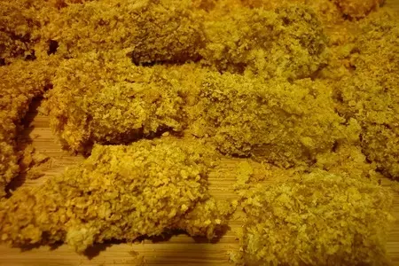 Куриное филе в панировке с кетчупом слобода: шаг 3