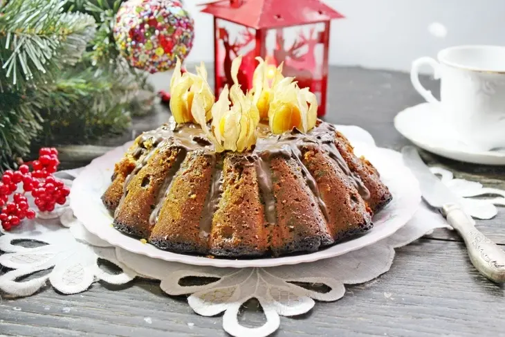 Рождественский кекс: шаг 11