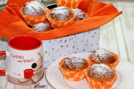 Маффины с яблоком и адыгейским сыром: шаг 6
