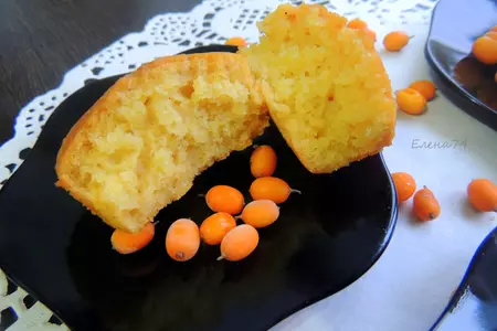 Маффины с облепиховым джемом: шаг 7