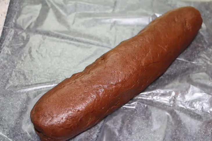 Шоколадное печенье с жемчужным сахаром: шаг 6