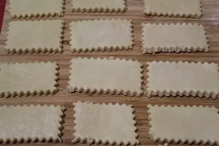 Сливочное печенье с шоколадом и миндалем: шаг 3