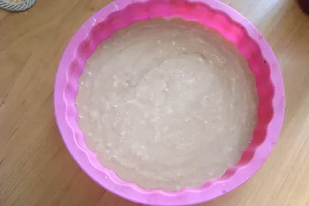Кекс манный с какао и сиропом: шаг 8