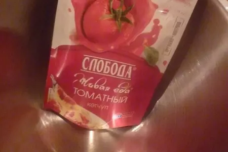 Кексы на кетчупе: шаг 1