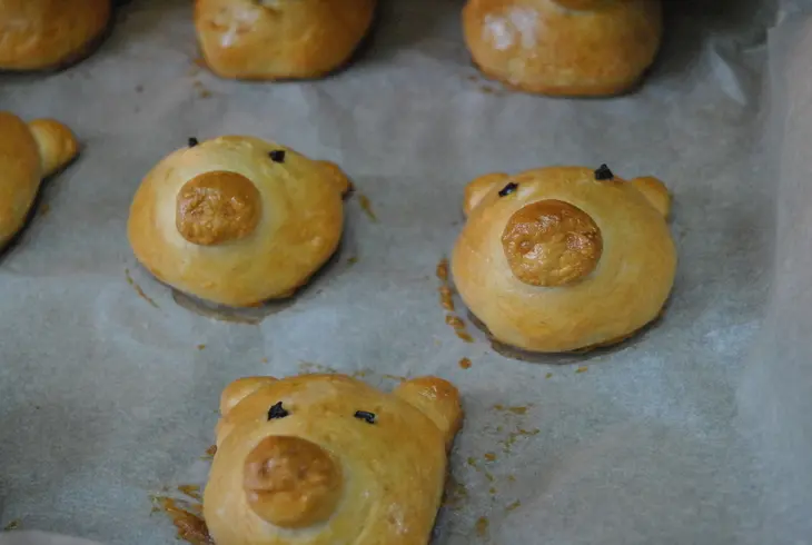 Борщ из квашенной капусты с чесночными свинками: шаг 14