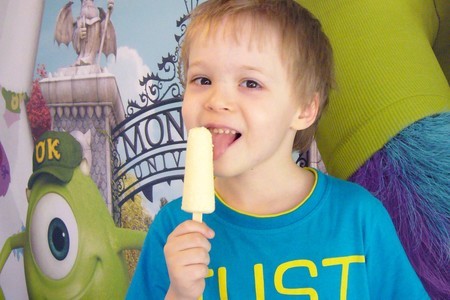 Детское мороженое с персиком: шаг 9