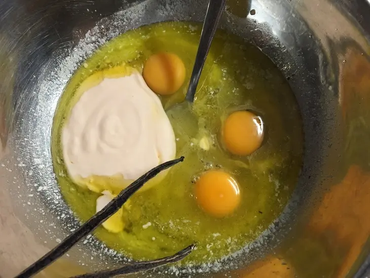 Мандариновый кекс: шаг 3