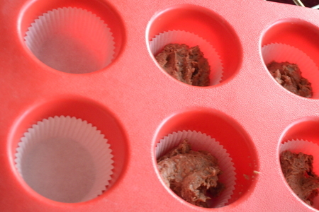 Шоколадные пирожные с кремом из белого шоколада: шаг 3
