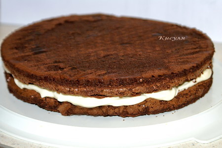 Шоколадный торт с миндальной глазурью и кокосом: шаг 10