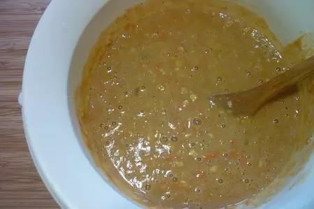 Торт "ноябрь золотой": шаг 3