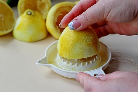 Торт с лимонным курдом: шаг 8