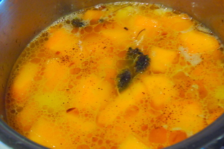 Тыквенный суп с яблоками в карри: шаг 4