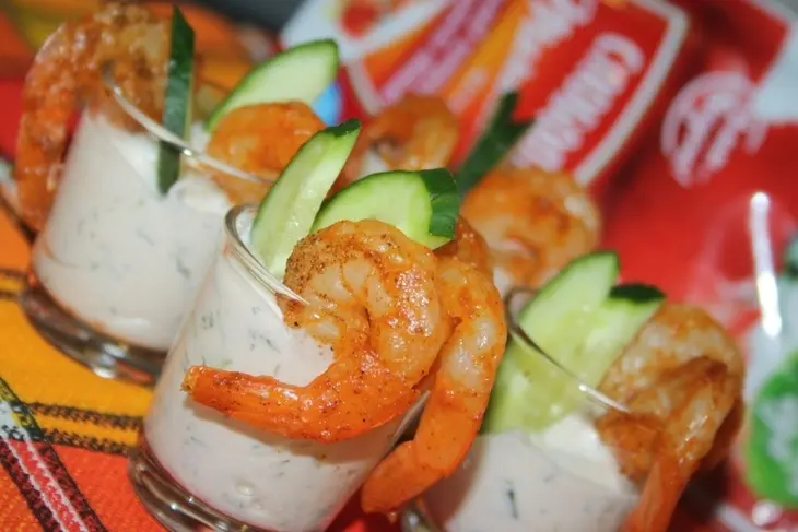 Креветочная закуска "shrimp-party": шаг 7