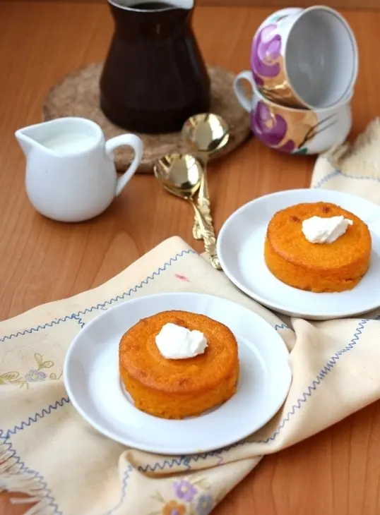 Пудинг из моркови и яблок: шаг 7