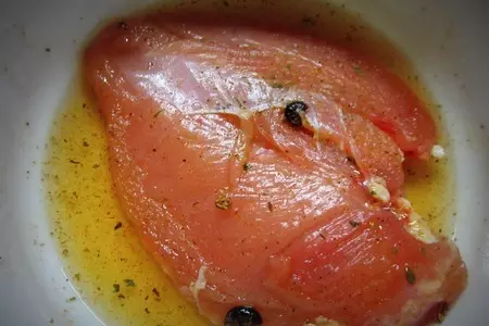 Сыровяленая куриная грудка: шаг 2