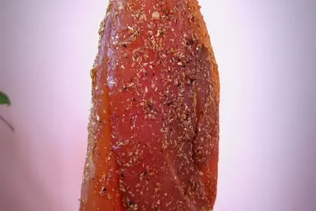 Сыровяленая куриная грудка: шаг 4