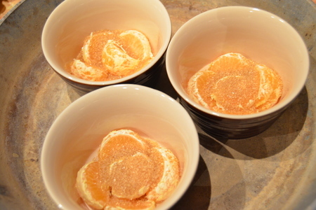Имбирный крем-брюле с мандаринами: шаг 4