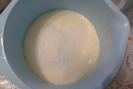 Кокосовый тарт с яблоками и грушами: шаг 3