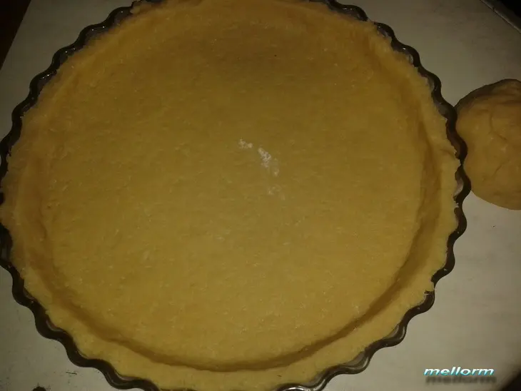 Кокосовый тарт с яблоками и грушами: шаг 5