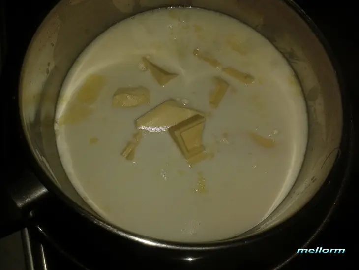 Кокосовый тарт с яблоками и грушами: шаг 7