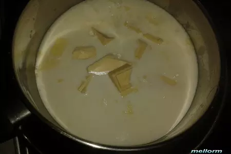 Кокосовый тарт с яблоками и грушами: шаг 7