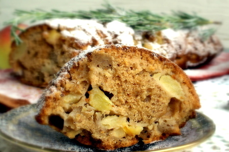 Медовый кекс с яблоком «запах рождества» для фрау светы: шаг 6
