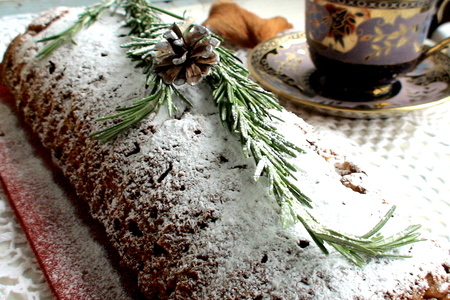 Медовый кекс с яблоком «запах рождества» для фрау светы: шаг 8