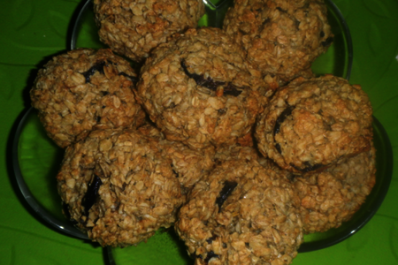 Овсяное печенье с черносливом (без муки и крахмала): шаг 6
