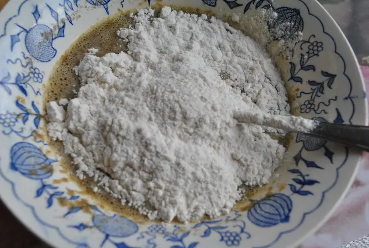 Суп с уткой, стручковой фасолью и клёцками с ржаными отрубями: шаг 5