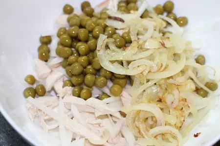 Салат из куриной грудки с дайконом (новогоднее спасибо, аllenka): шаг 4