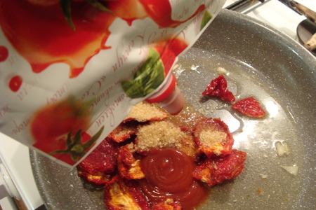 Курица с томатами вяленными, запечённая в духовке: шаг 6