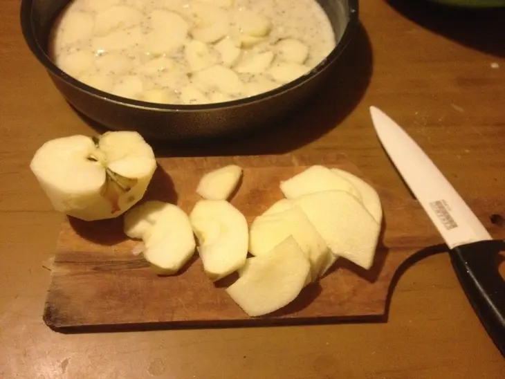Яблочно-маковый пирог (проще простого): шаг 3