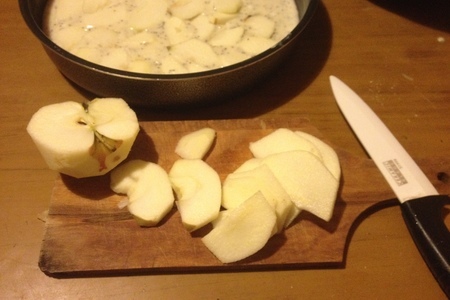 Яблочно-маковый пирог (проще простого): шаг 3