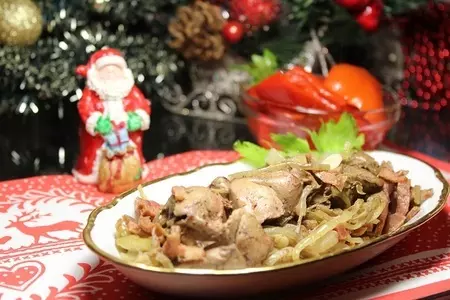 Ароматная куриная печень,запеченная в фольге - новогоднее спасибо викуле-passion1963: шаг 7
