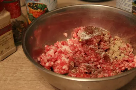 Запеканка из овощей, риса акватика микс и мясных фрикаделек: шаг 3