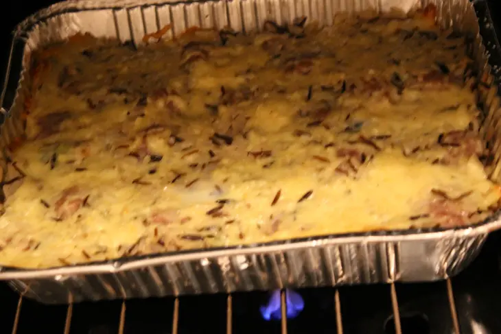 Запеканка из овощей, риса акватика микс и мясных фрикаделек: шаг 11