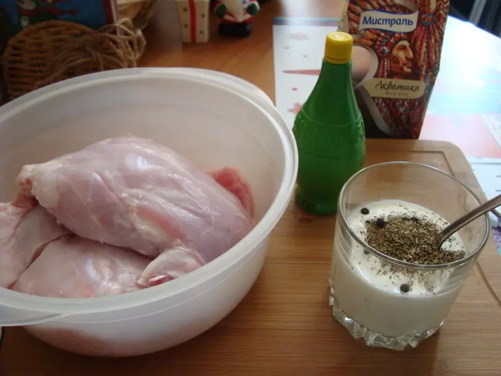 Кролик запеченный с диким рисом и овощами (праздничный ужин): шаг 2